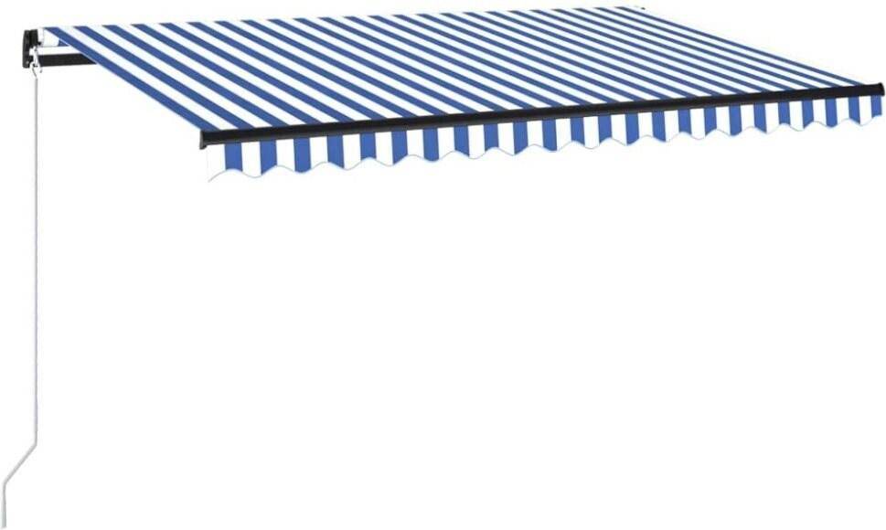 vidaXL Manual Retractable Awning 400x350cm