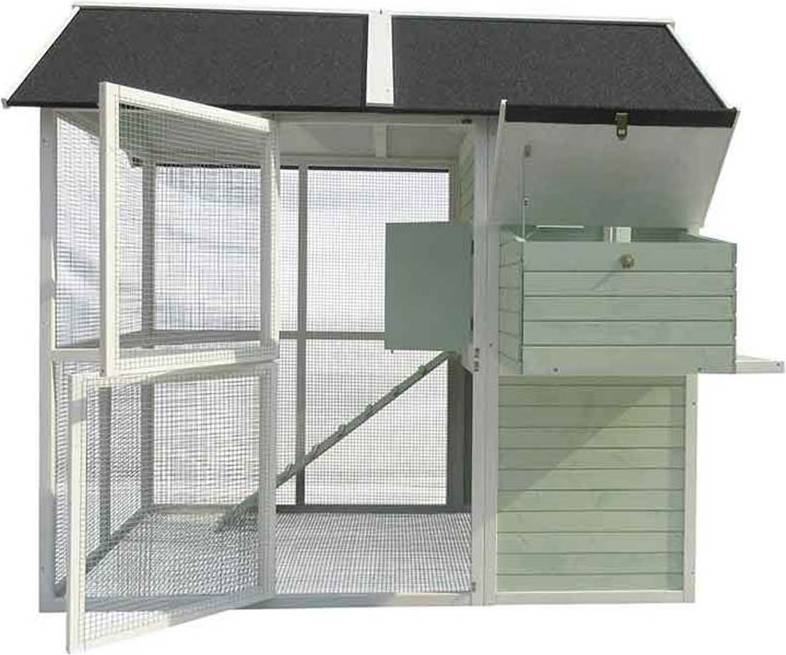 Willab Hen House Net at the Bottom 1966x1437x1804mm