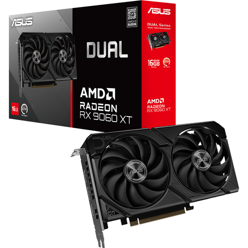 ASUS Dual Radeon RX 9060 XT 16GB GDDR6 – bäst i test grafikkort nummer 5