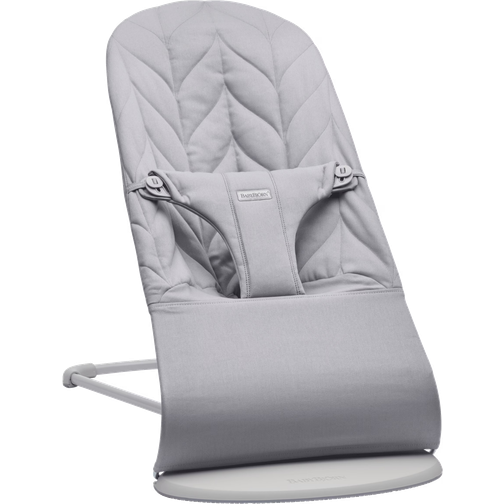 BabyBjörn Bouncer Bliss Woven Petal Quilt Light Grey – babysitters recension