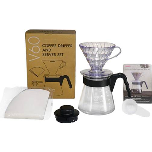 Hario V60 Coffee Dripper Server Set 02 – bäst i test pour overs nummer 3
