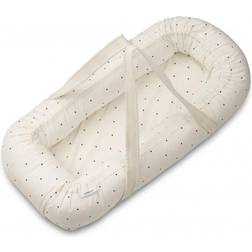 Liewood Gro Babynest Classic Dot Creme De La Creme – bäst i test babynests nummer 5