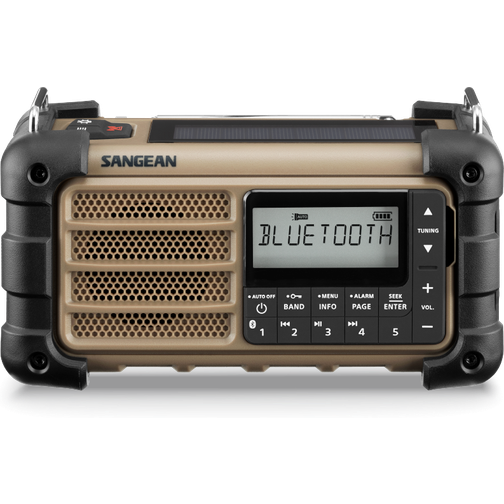 Sangean MMR-99 Desert Tan – vev- & solcellsradio radioapparater recension