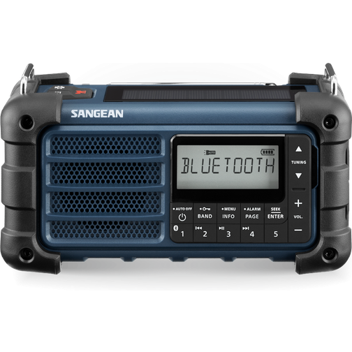 Sangean MMR-99 Ocean Blue – vev- & solcellsradio radioapparater recension