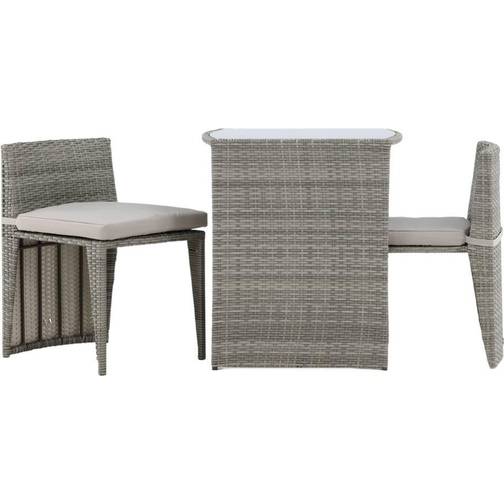 Venture Design Savanna Caféset, 1 Bord inkl. 2 Stolar – bäst i test caféset utemöbler nummer 5