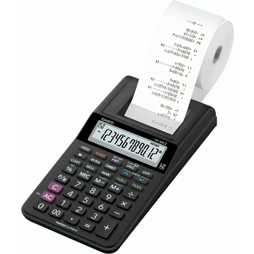 Casio HR-8RCE-BK – miniräknare