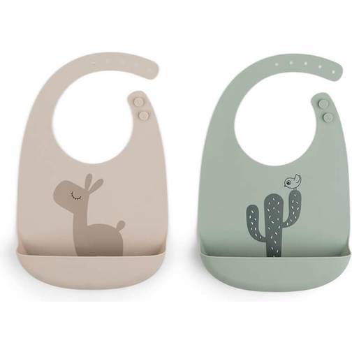 Done by Deer Silicone Bib Lalee 2-pack – haklappar