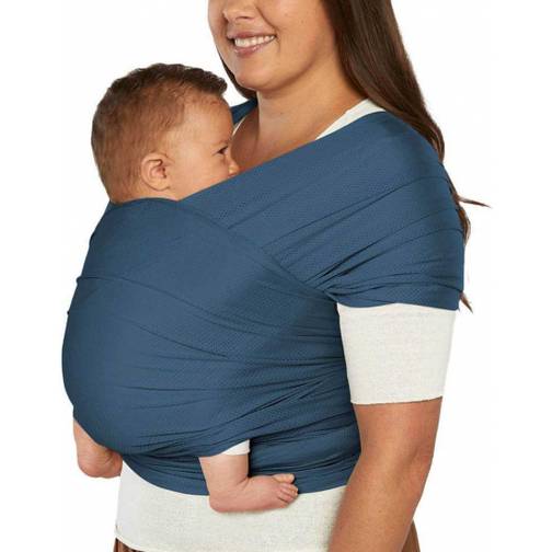 Ergobaby Aura Bärsjal Mesh, Blå – bärsjalar